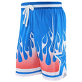Men's Breathable Basketball Sports Shorts Basket Style Blue Shorts